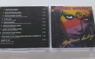 MICHAEL MONROE - Nights are so long CD 1988