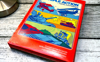 Intellivision: Triple Action alkup. kotelossa