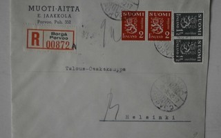 Porvoo Rec., Muoti-Aitta E. Jaakkola, 10.10.1942