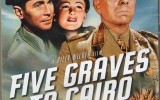 Five Graves To Cairo	(45 111)	UUSI	-FI-		DVD			1943