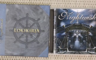 Nightwish Lokikirja & Imaginaerum (hinta sis. pk)