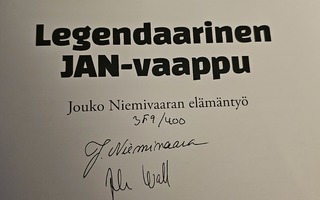 LEGENDAARINEN JAN - VAAPPU ( JOUKO NIEMIVAARAN ELÄMÄNTYÖ ) +