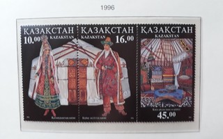 Kazakstan 1996 - Kansanpukuja ym 3-rivilö  ++