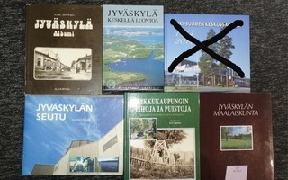 JUSSI JÄPPISEN kuvaamia / tuottamia kirjoja JYVÄSKYLÄSTÄ