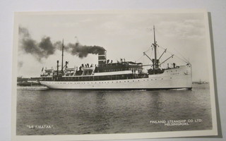 VANHA Postikortti Laiva ilmatar 1950-luku