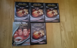 Star Trek VOYAGER - kausi 1 - svensk text. 5DVD