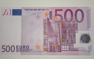 Euroseteli Saksa 500€ X/R003 sign.Duisenberg.