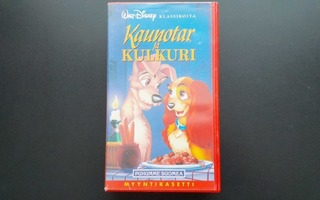 VHS: Kaunotar Ja Kulkuri (Walt Disney Klassikoita 1956/?)