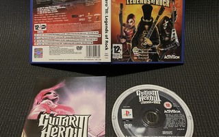 Guitar Hero III Legends of Rock - Nordic PS2 CiB