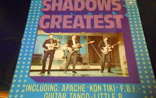 THE  SHADOWS  : Shadows Greatest LP Katso TARJOUS