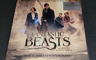 FANTASTIC BEASTS AND WHERE TO FIND THEM -2LP SININEN VINYYLI