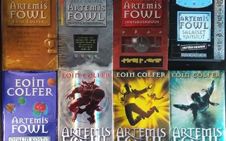 Eoin Colfer: Artemis Fowl #1-8/8 + Salaiset kansiot