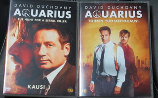 Aquarius kaudet 1 ja 2 DVD