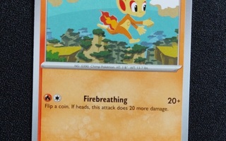 Pokemon kortti Chimchar 031/167