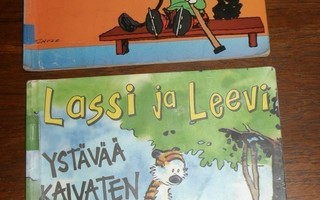 Sarjakuvia 4 kpl - Lassi ja Leevi, Tenavat Hirvi Hannes