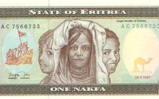 Eritrea 1 nakfa 1997