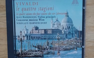 Vivaldi: 4 vuodenaikaa + 2 konserttoa. Harnoncourt