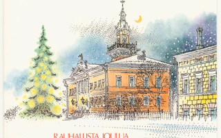 Pori raatihuone Raimo Huittinen 1987