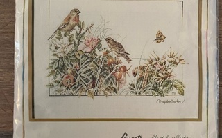 Birds and Rosehips (Lanarte) ristipistopakkaus