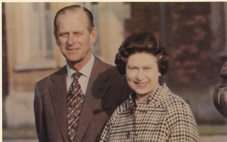 Englannin Kuningatar Elizabeth ja prinssi Philip