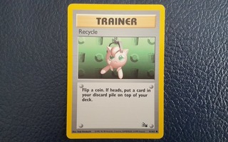 Recycle - Trainer 61/62 1999 Pokemon kortti