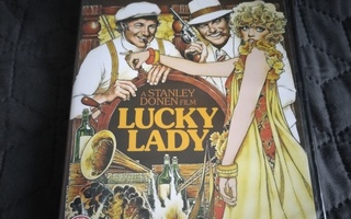 Viskiseikkailu Lucky Ladyllä DVD **muoveissa**