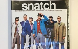 Snatch (4K Ultra HD + Blu-ray) Brad Pitt (2000) UUSI