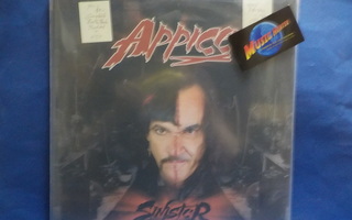 APPICE - SINISTER M-/M- + CD 2LP