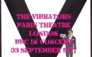 THE VIBRATORS paris theatre london 3.9.1977