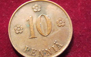 10 penniä 1923