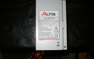 ATX virtalähde, Altis ATX-300PT(EC), 300W