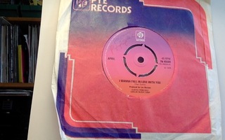 APRIL :: I WANNA FALL IN LOVE WITH YOU : VINYYLI SINGLE 1975