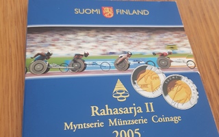 Suomi euro rahasarja II 2005 1c-2e & 5e yleisurheilu