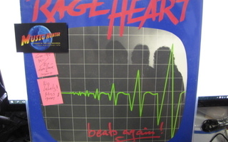 RAGE HEART - BEATS AGAIN GER-90 M-/EX- LP