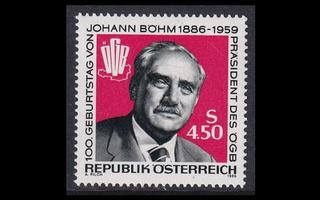 Itävalta 1836 ** Ammattiyhdistysjohtaja Johann Böhm (1986)