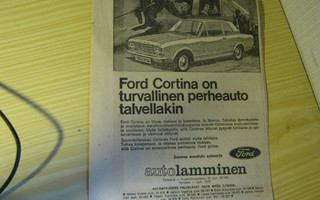 mainos Ford Cortina