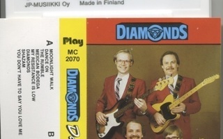 DIAMONDS Dance On – JP-mus C-kasetti 1984 rautalankaa siisti