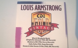 Louis Armstrong - What A Wonderful World 3" CDS