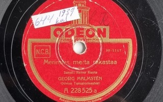 Savikiekko 1939 - Georg Malmsten - Odeon 228525