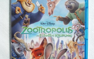Zootropolis - Eläinten kaupunki 3D (3D + Blu-ray, uusi)