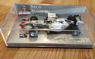 Mercedes MGP W01 Rosberg 1/43