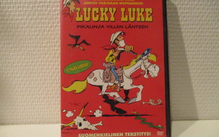 Lycky Luke Pikalinja villiin länteen DVD