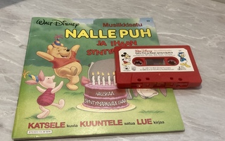 Nalle Puh ja Ihaan Syntymäpäivä (Disney) kirja + kasetti