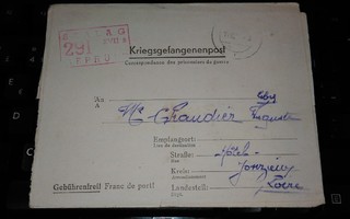 WW2 Sotavanki Postia Vankileiri Stalag XVII PK140/4