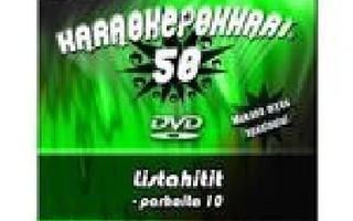 KARAOKEPOKKARI DVD VOL.  50 - LISTAHITIT PARHAITA 10