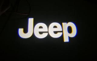 Jeep Cherokee logolliset projektorivalot oviin ; 2kpl sarja