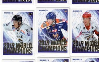 2019-20 Cardset 2019 World Champions #14 Niko Ojamäki /299