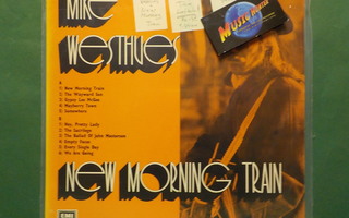 MIKE WESTHUES - NEW MORNING TRAIN - FIN 1972 M-/EX+ LP