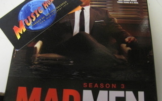 MAD MEN 3.TUOTANTOKAUSI DVD BOX SET .