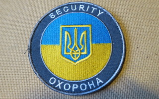 Ukraina: hihamerkki "Security"